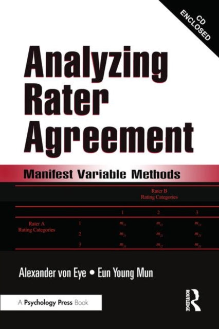 Book cover of: Analyzing Rater Agreement. By: Alexander von Eye