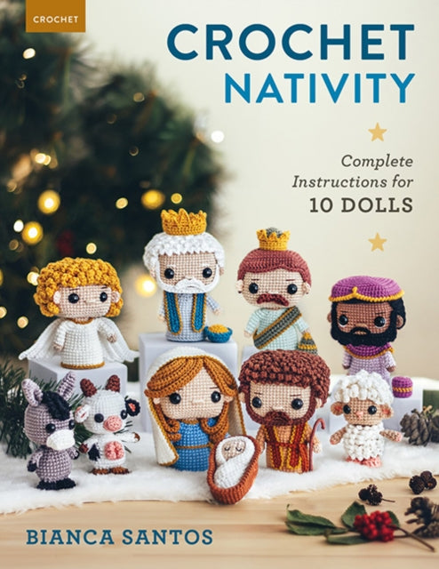 Book cover of: Crochet Nativity. By: SANTOS