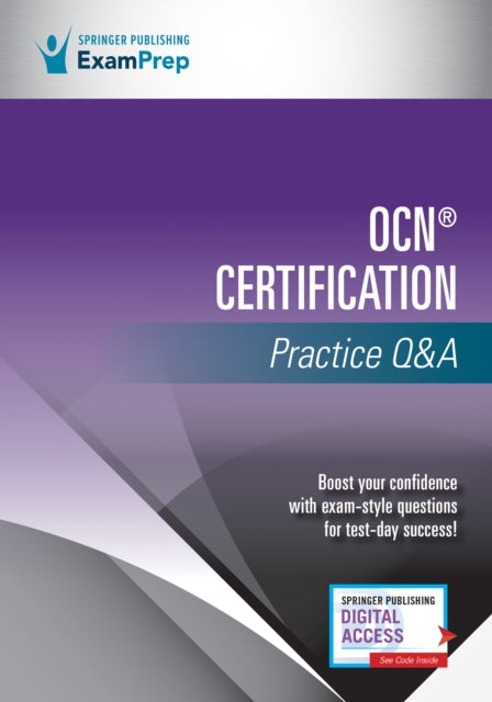 Book cover of: OCN® Certification Practice Q&A. By: Springer Publishing Company