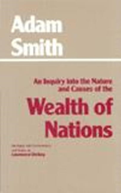 Book cover of: Wealth of Nations