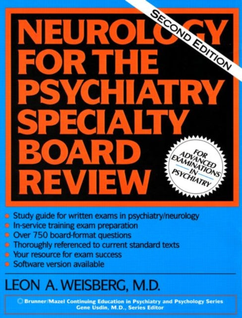 Book cover of: Neurology For The Psychiatry Specialist Board. By: Leon Weisberg