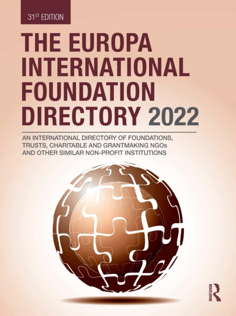 Book cover of: Europa International Foundation Directory 2022. By: Europa Publications