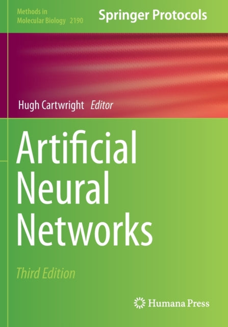 Book cover of: Artificial Neural Networks. By: Hugh Cartwright