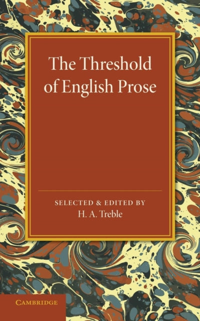 Book cover of: Threshold of English Prose