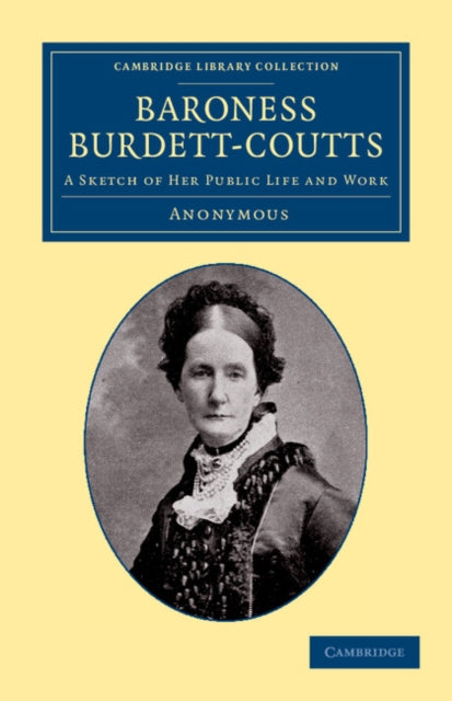 Book cover of: Baroness Burdett-Coutts. By: Anonymous