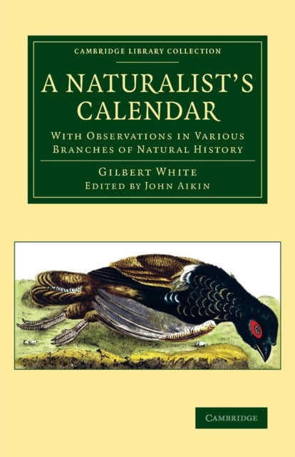 Book cover of: Naturalist's Calendar. By: Gilbert White