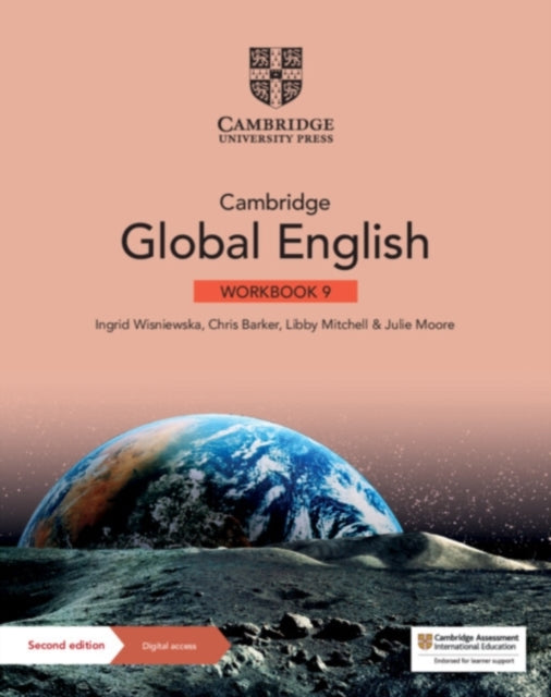 Book cover of: Cambridge Global English Workbook 9 with Digital Access (1 Year). By: Ingrid Wisniewska