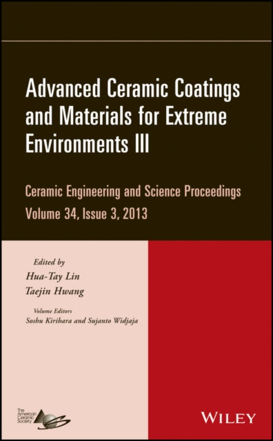 Book cover of: Advanced Ceramic Coatings and Materials for Extreme Environments III, Volume 34, Issue 3