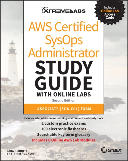 Book cover of: AWS Certified SysOps Administrator Study Guide with Online Labs. By: Brett McLaughlin