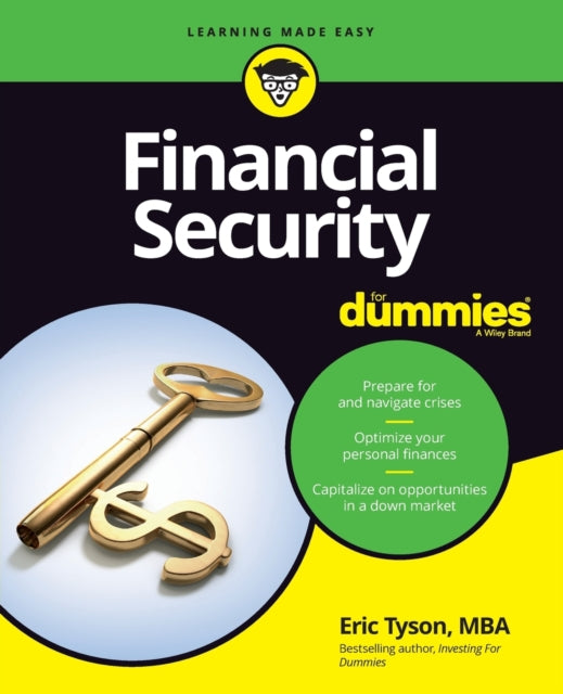 Book cover of: Financial Security For Dummies. By: Eric Tyson