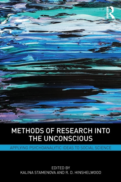 Book cover of: Methods of Research into the Unconscious. By: Kalina Stamenova