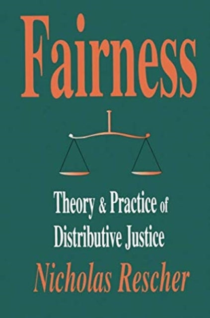 Book cover of: Fairness. By: Nicholas Rescher