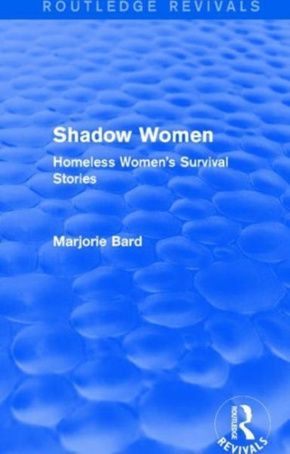 Book cover of: Shadow Women (Routledge Revivals). By: Marjorie Bard