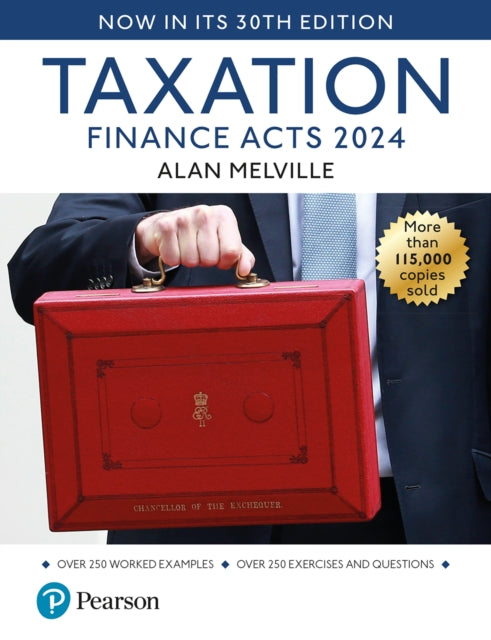 Taxation: Finance Act 2024 9781292730370 Alan Melville