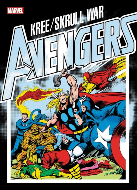 Book cover of: Avengers: Kree/Skrull War Gallery Edition. By: Roy Thomas