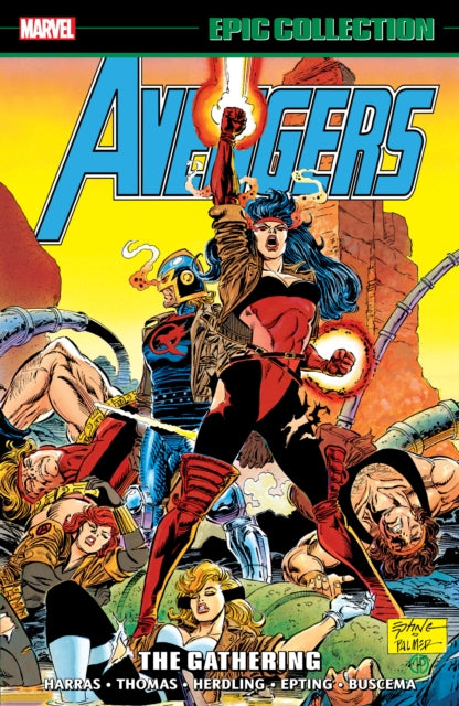 Book cover of: Avengers Epic Collection: The Gathering. By: Bob Harras