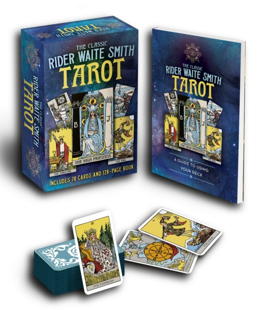 Book cover of: Classic Rider Waite Smith Tarot Book & Card Deck