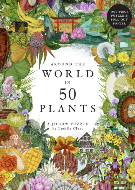 Book cover of: Around the World in 50 Plants