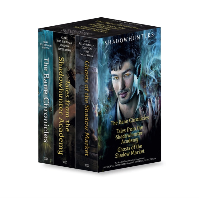 Book cover of: Shadowhunters Slipcase. By: Cassandra Clare