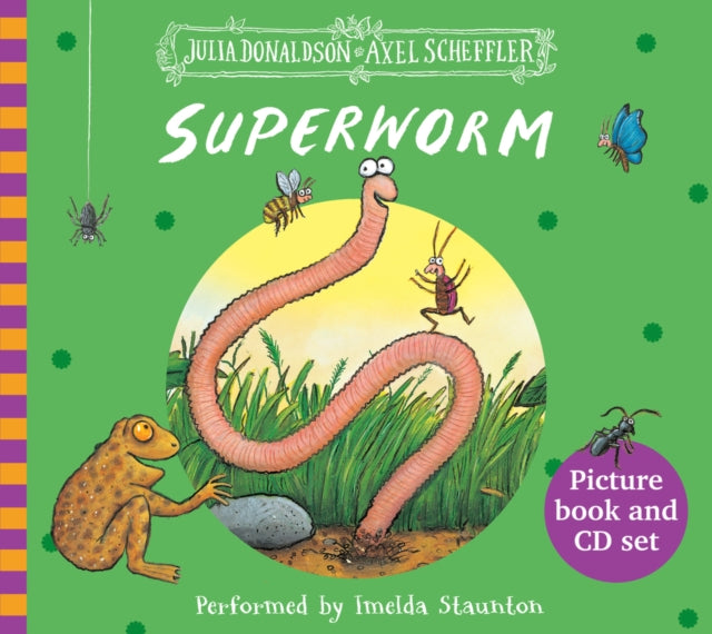 Book cover of: Superworm Book & CD