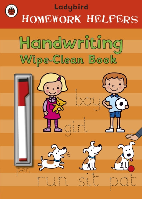 Book cover of: Ladybird Homework Helpers: Handwriting Wipe-Clean Book