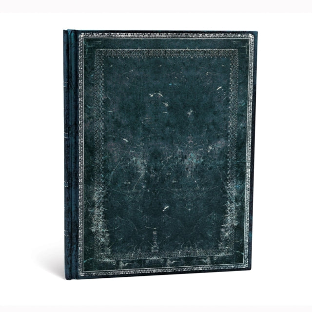 Book cover of: Midnight Steel Ultra Lined Hardcover Journal (Elastic Band Closure). By: Paperblanks