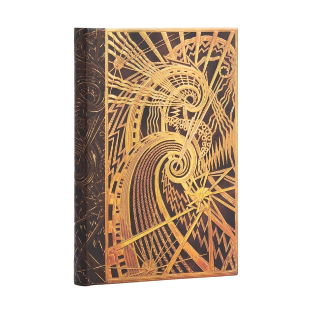 Book cover of: Chanin Spiral (New York Deco) Mini Lined Hardcover Journal. By: Paperblanks