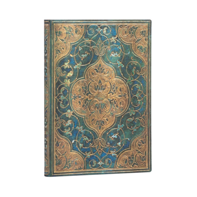 Book cover of: Turquoise Chronicles Midi Lined Journal. By: Paperblanks