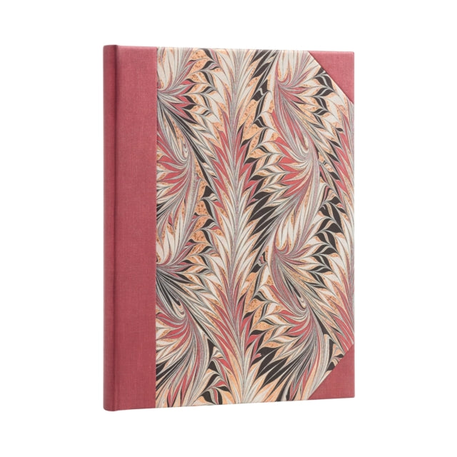 Book cover of: Rubedo (Cockerell Marbled Paper) Ultra Unlined Hardcover Journal. By: Paperblanks