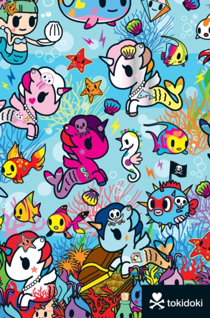 Book cover of: tokidoki Mermicorno Flexi Journal. By: Tokidoki