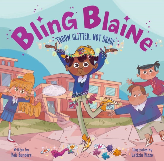 Book cover of: Bling Blaine. By: Rob Sanders