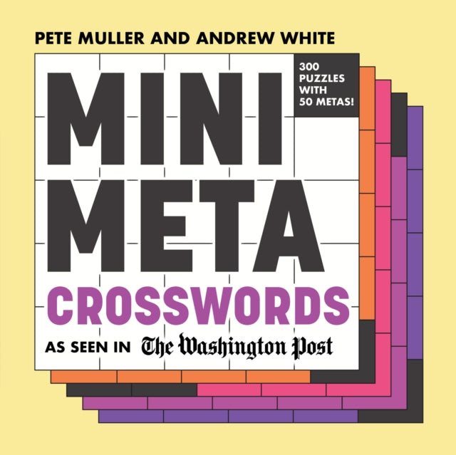 Book cover of: Mini Meta Crosswords. By: Pete Muller