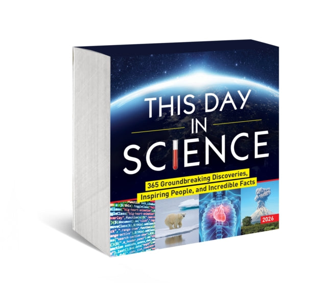 Book cover of: 2026 This Day in Science Boxed Calendar
