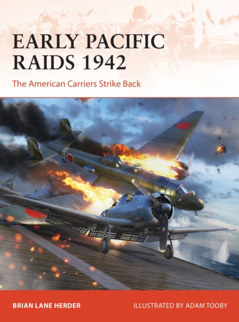 Book cover of: Early Pacific Raids 1942. By: Brian Lane Herder