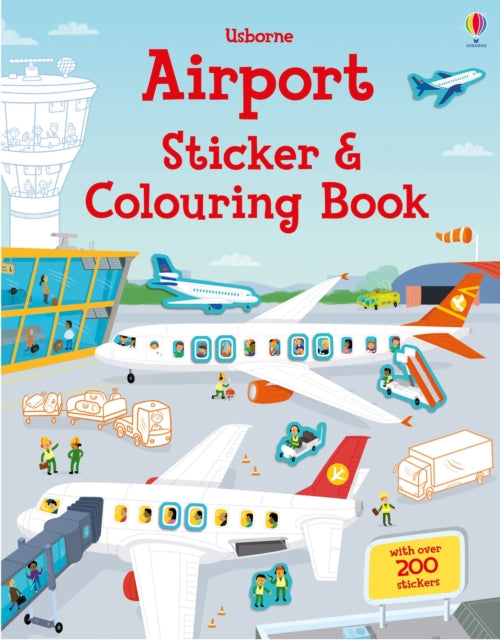 Airport Sticker and Colouring Book 9781474937184 Simon TUDHOPE