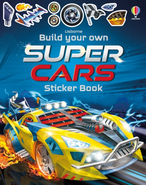 Build Your Own Supercars Sticker Book 9781474969161 TUDHOPE, SIMON