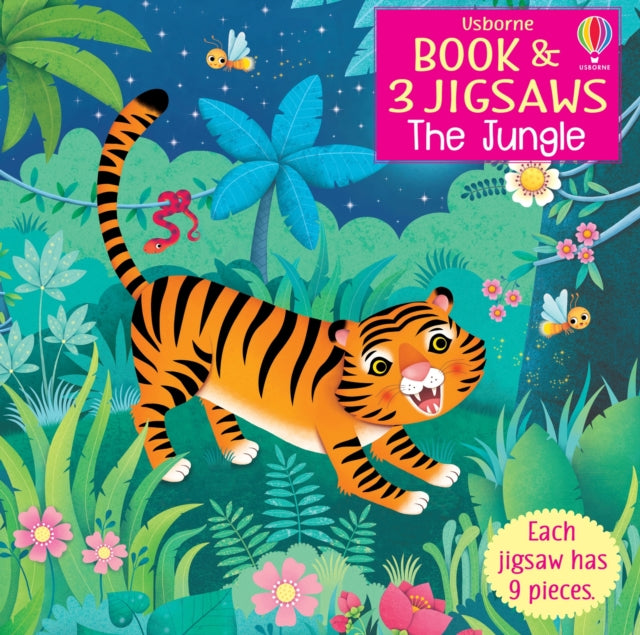 Book cover of: Usborne Book and 3 Jigsaws: The Jungle. By: Sam Taplin