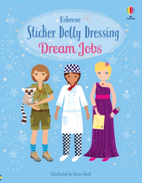 Book cover of: Sticker Dolly Dressing Dream Jobs. By: BONE, EMILY
