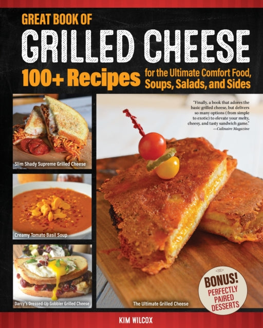 Book cover of: Great Book of Grilled Cheese. By: Kim Wilcox