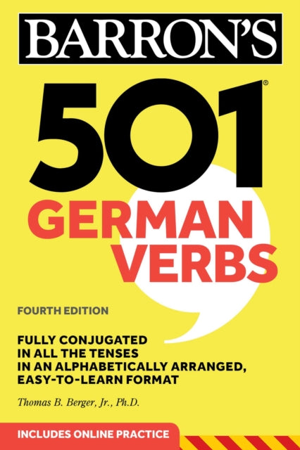 Book cover of: 501 German Verbs, Sixth Edition. By: Henry Strutz