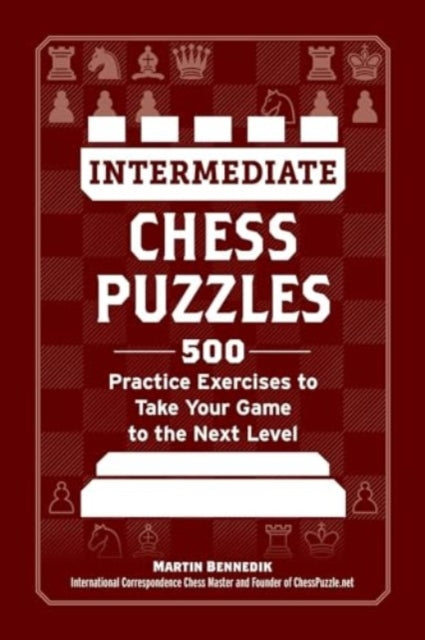 Book cover of: Intermediate Chess Puzzles