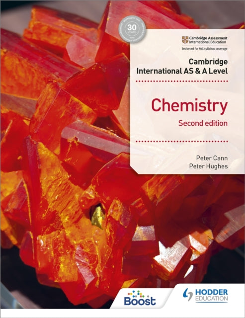 Cambridge International AS & A Level Chemistry Student's Book Second Edition 9781510480230 Graham Brown