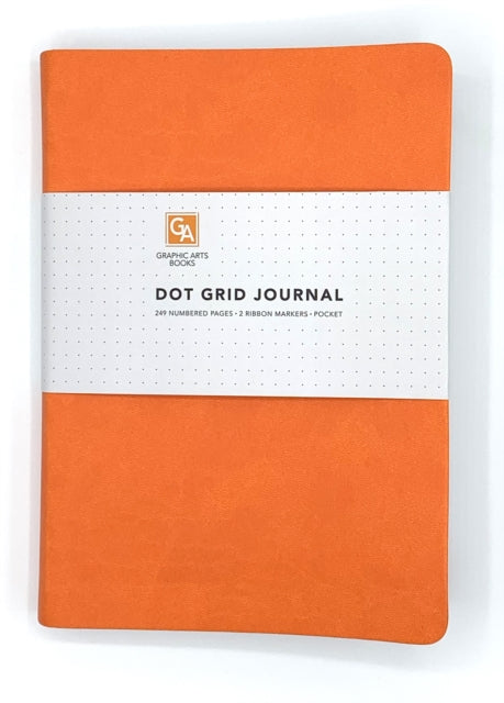 Book cover of: Dot Grid Journal - Citrine. By: Graphic Arts Books