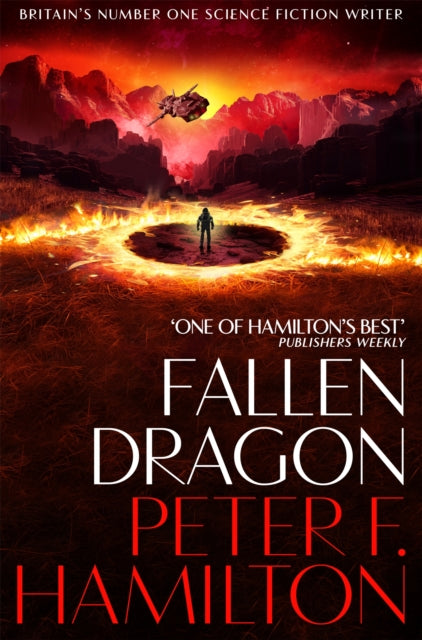 Book cover of: Fallen Dragon. By: Peter F. Hamilton
