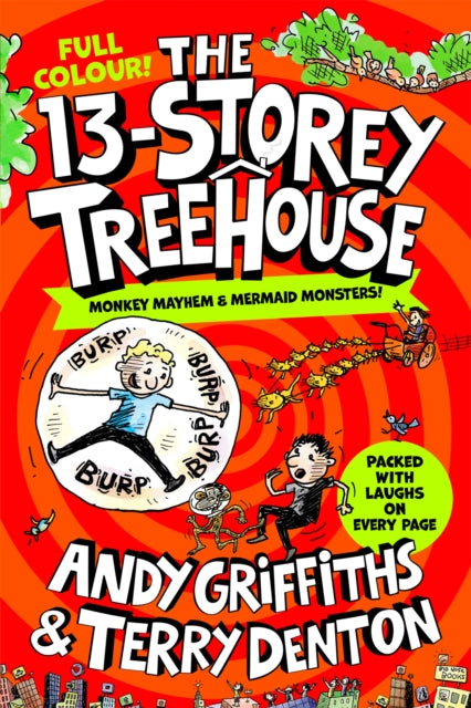 13-Storey Treehouse: Colour Edition 9781529074147 Andy Griffiths