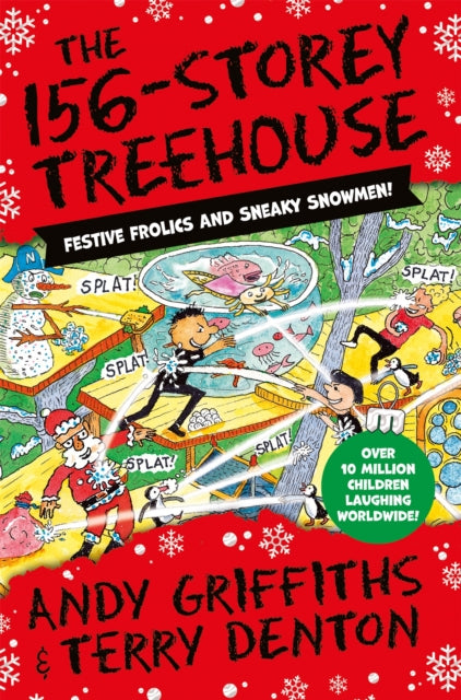 156-Storey Treehouse, Festive Frolics and Sneaky Snowmen! 9781529088687 Andy Griffiths