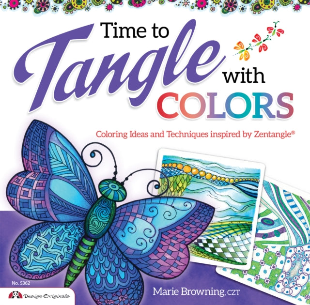 Book cover of: Time to Tangle with Colors