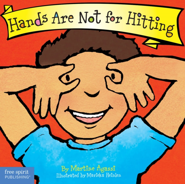 Hands Are Not for Hitting Board Book 9781575422008 Martine Agassi