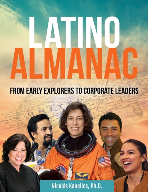 Book cover of: Latino Almanac. By: Nicolás Kanellos