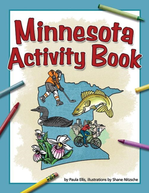Book cover of: Minnesota Activity Book. By: Paula Ellis